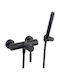 La Torre Tech 12060 Mischung Bade- / Duscharmatur Dusche Komplettes Set Schwarz