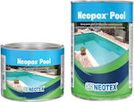 Neopox Pool Λευκό (A)7,5kg & (B) 2,5kg Εποξειδική βαφή πισίνας