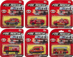 ToyMarkt Die Cast Fire Rescue (6 Σχέδια)