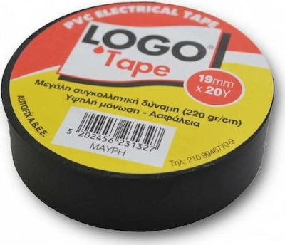 Logo 19mm x 20m Super Black