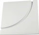 Aca Corner Gypsum Profile for LED Strips Gypsum Profile for LED Strip Recessed Mounting G8019W