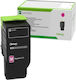 Lexmark 78C2UME Original Toner Laser Printer Magenta High Yield 7000 Pages