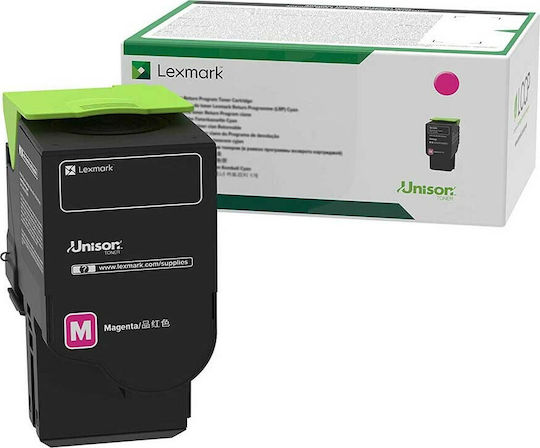 Lexmark 78C20M0 Original Toner Laser Printer Magenta Return Program 1400 Pages