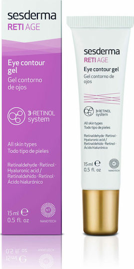 Sesderma Reti Age Gel Augengefütter für Feuchtigkeitsspendend Schwarze Kreise & Taschen 15ml