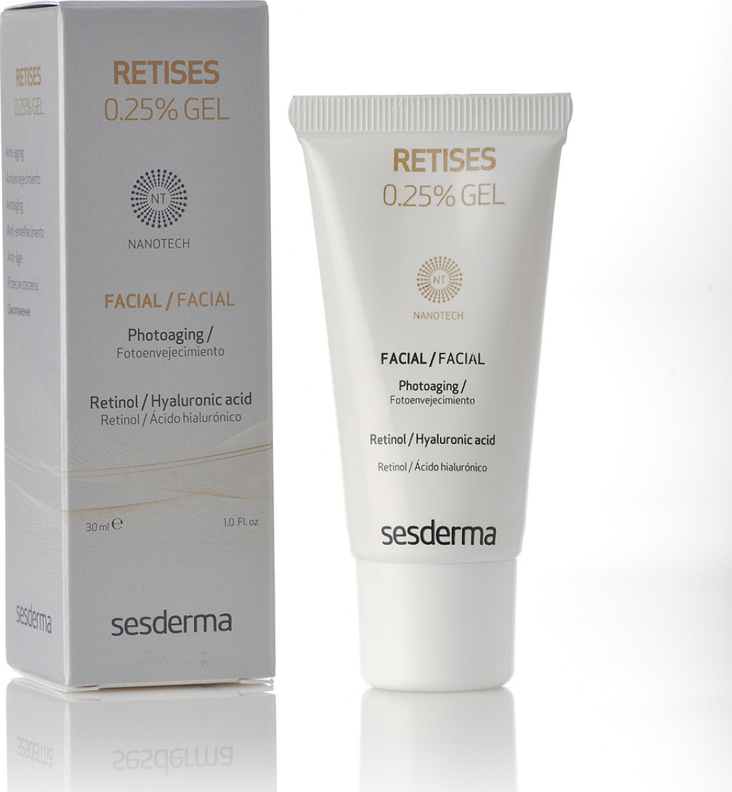 Sesderma Retises 0.25% Gel Nanotech PhotoAging with Retinol ...