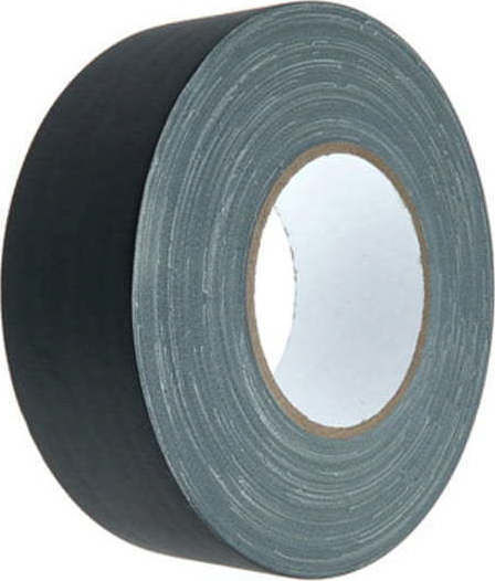Allcolor Stage Tape Self-Adhesive Fabric Tape Black 50mmx50m 1pcs