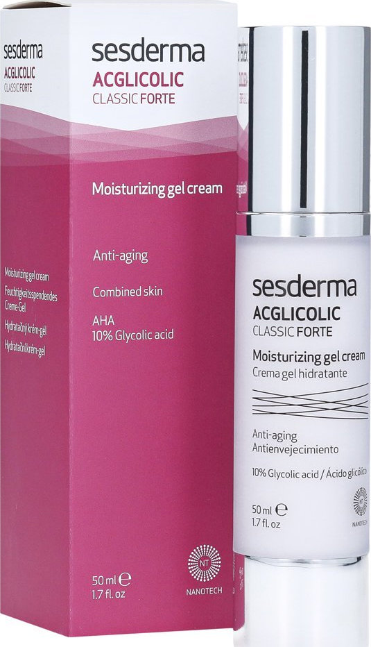 Sesderma Acglicolic Classic Forte Anti-Aging Moisturizing Gel Cream ...