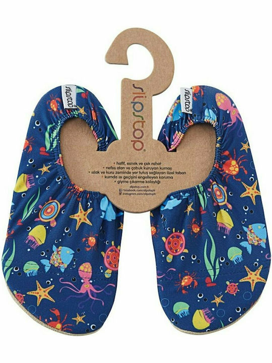 Slipstop Ocean Kids Beach Shoes Blue SS-15