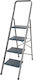 Vasomichaniki Vasomichaniki Stehleitern Aluminium 4 Stufen 98cm
