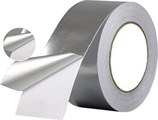 Logo Aluminum Silver Noisy Packaging Film 50mm x 5m Silver