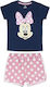 Cerda Kinder-Pyjama Marineblau Minnie Mouse