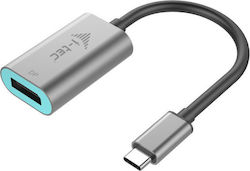 i-tec C31METALDP60HZ USB-C männlich zu DisplayPort weiblich
