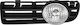 Hella Round Daytime Running Lamps Car Volkswagen Golf IV 2pcs