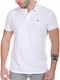 Funky Buddha Herren Kurzarmshirt Polo Weiß