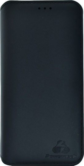 Powertech Book Synthetic Leather Black (Oppo A5)