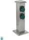 Eglo Park Power Socket Silver 1pcs
