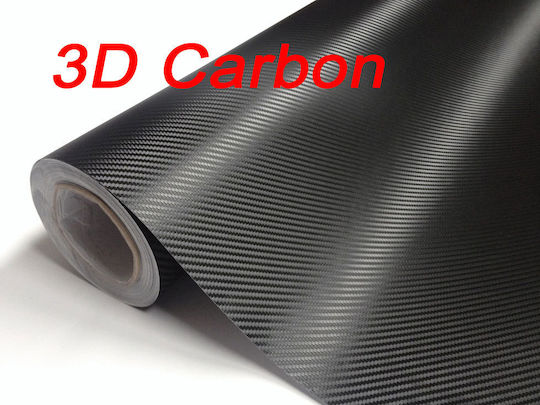 Adhesive Film for Car Carbon 300 x 152cm in Black Colour