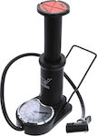 Buster 9802B Mini Luftpumpe Luftpumpe Fuß mit Manometer