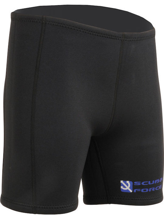 Scuba Force Βερμούδα/Σορτς Κατάδυσης Μαύρη 3mm