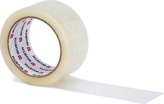 Wurth Verpackungsfolie Durchsichtig Stumm 48mm x 60m Transparent