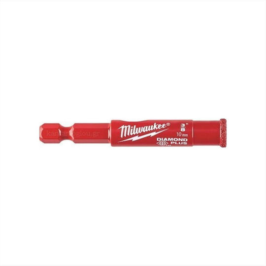 Milwaukee Diamond Broach Cutter Diamond for Metal, Firebrick and Tile