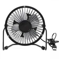 Kikkerland Ventilator De Birou Negru US143 Kikkerland Ventilator De Birou Negru US143