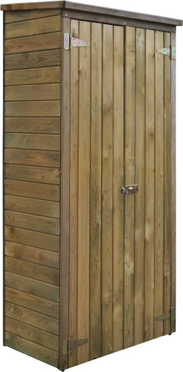 Wooden Garden Shed M0.85xW0.48xH1.77m