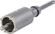 Wolfcraft Broach Cutter Găuri SDS M-16 Găuri de carotare cu diametru 40mm pentru Beton, Cărămidă refractară și Gresie
