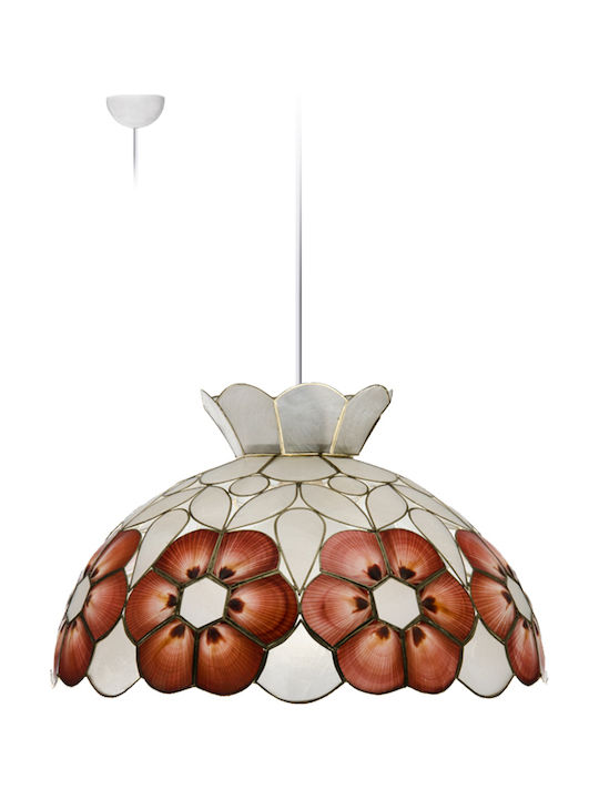 Starlight ΦΟ-10-28-40 Pendant Light Red 40x40cm