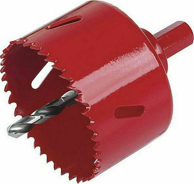 Wolfcraft Hole Saw Set BiM HSS Dry Cutting with Diameter 25mm for Wood, Metal and Plastic