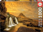 Kirkjufellsfoss Waterfall Iceland Puzzle 2D 1000 Pieces