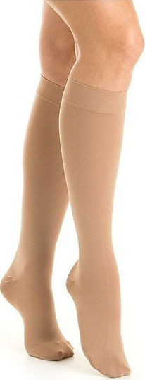 Relaxsan Medicale Soft Socks Calf High Graduated Compression 15-21 mmHg Beige
