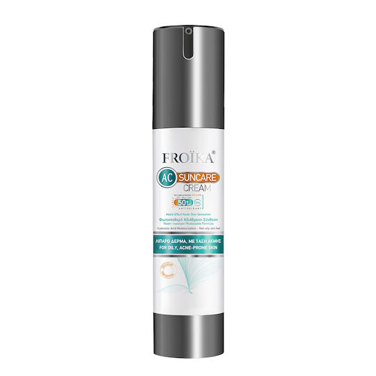 Froika AC Cream Wasserdichte Sonnencreme Für Gesicht SPF50 50ml