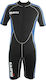Mares Tritone Diving Playsuit Double Lined with Zip Black 2.5mm 1104062