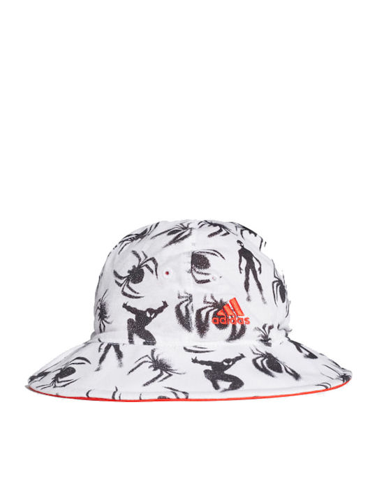 adidas Kinderhut Eimer Stoff Spiderman BU Weiß
