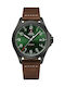 Swiss Military by Chrono Watch Automatic with Brown Leather Strap SMA34077.06