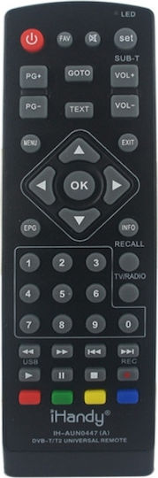 Universal Remote Control iHandy AUN0447 for Τηλεοράσεις