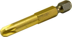 Beargrip Бит за Винтоверт Звезда Титаниев накрайник PZ 2x50mm