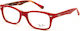 Ray Ban Junior Παιδικός Κοκκάλινος Σκελετός Κόκ...