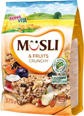 Bona Vita Musli Fruits Chrunchy Muesli Oat 375gr