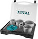 Total Diamond Hole Saw Set Tile Hole Saws 33-83mm for Tile