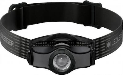 LedLenser Rechargeable Headlamp LED Waterproof IPX4 MH5 Gray