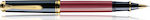 Pelikan Souveran R600 Pen Rollerball with Blue Ink Black-Red