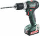 Metabo PowerMaxx SB 12 BL Κρουστικό Δραπανοκατσάβιδο Μπαταρίας 12V 2x2Ah
