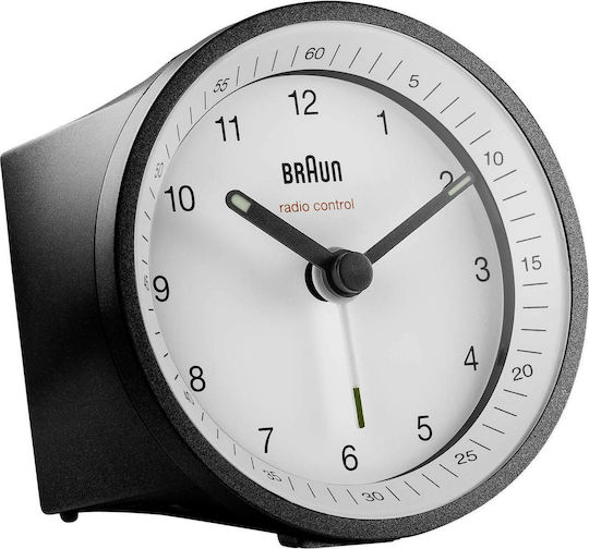 Braun BC 07 BW-DCF Silent Tabletop Clock Black 67017