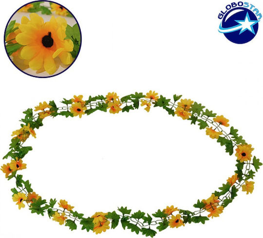 Decorative Garland Heliotropium Yellow 220cm GloboStar