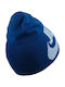 Nike Reversible Kids Beanie Double Sided Knitted Blue