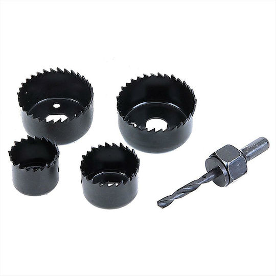 Tactix Set de ferăstraie cu găuri HSS cu diametru între 32mm și 54mm pentru Lemn, Metal și Plastic