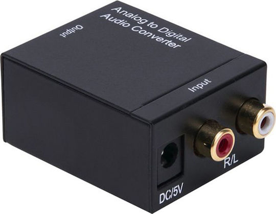 Muzik Μετατροπέας RCA female σε Coaxial / Toslink female 1τμχ VD-275