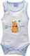 Disney Winnie The Pooh Baby Bodysuit Underwear Sleeveless White